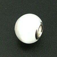 Charm Bead with Sterling Silver Lining