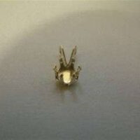 Pendant For 5mm Faceted Stone/Snap-In Sts