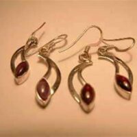 Sterling Silver Hanging Earrings