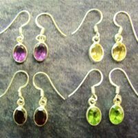 925 Silver Pendant Style Earrings