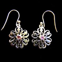 925 Silver Pendant Style Earrings