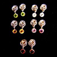 925 Silver Pendant Earrings