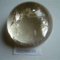 Quartz Natural Citrine Dome Lens 6cm Wide