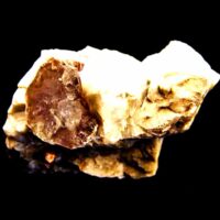 Lepidolite Mica Formations in Matrix