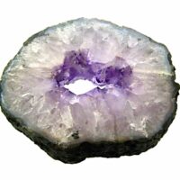 Amethyst Geode Slice Specimen
