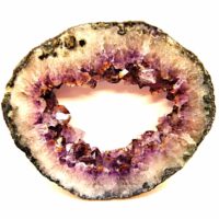 Amethyst Geode Slice Specimen