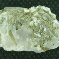 Green Tourmaline in Quartz Specimen 68 x 42 x 40mm Aprox. 184g