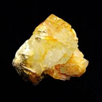 Blue Topaz Crystal with Imperial Topaz Growth & Mica Formation