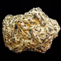 Black Tourmaline with Mica Crystal Specimen