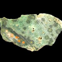 Orbicular Jasper Slice Specimen