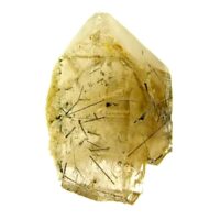 Smokey Quartz Point with Black Tourmaline