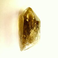 Rutilated Smokey Quartz Point Specimen