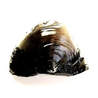 Fractured Smokey Obsidian Glass Specimen