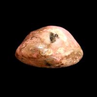 Rhodochrosite with Manganese Polished Pebble