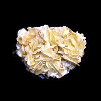 Yellow Star Muscovite Mica Crystal Specimen