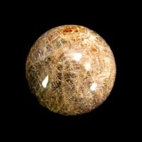 Rutilated Quartz Sphere