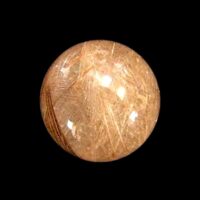 Rutilated Quartz Sphere