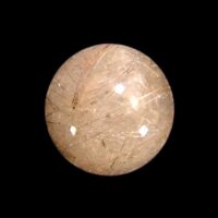 Rutilated Quartz Sphere
