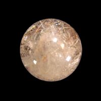 Rutilated Quartz Sphere