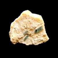 Apatite Crystals in Feldspar Matrix Specimen