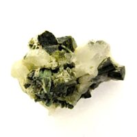 Epidot in Quartz Matrix Raw Crystal Specimen