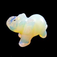 Carving Of An Elephant in Opalite