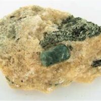 Blue Apatite with Mica & Feldspar Crystal Specimen 57 x 38 x 21mm Aprox. 44g