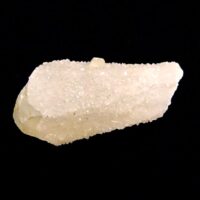 Quartz Crystal Formations on Calcite Raw Crystal Specimen
