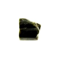 Green Tourmaline Crystal Specimen (Part Polished)