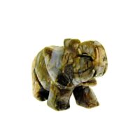 Carving Of An Elephant in Que Sara Stone