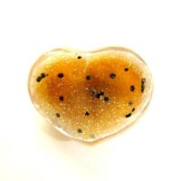 Agate with Quartz Geode Heart