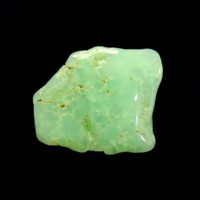 Chrysoprase Polished Flat Stone/Pebble Specimen