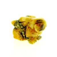 Rabbit Carving in Crazy Lace Agate