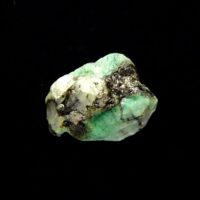 Emerald with Philogopite Raw Crystal Specimen