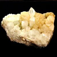 Apophyllite with Stilbite on Matrix Specimen