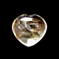 Large Puff Heart in Quartz