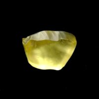 Libyan Desert Glass (Lechatelierite) Raw Crystal Specimen