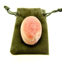 Palmstone in Rhodochrosite