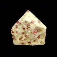 Rubellite in Feldspar Top Polished Point Specimen