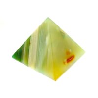 Green Agate Pyramid