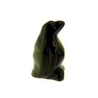 Carving Of A Penguin in Black Obsidian