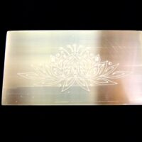 Changing Plate in Selenite/Satin Spar