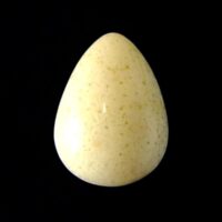 Gemstone Egg in Scolecite
