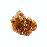 Red Epidote Included Smokey Quartz Elestial Cluster Specimen