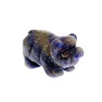 Carving Of A Pig in Lapis Lazuli