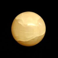 Gemstone Sphere in Mangano Calcite