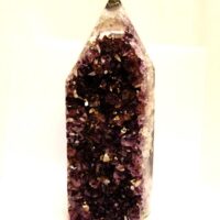 Amethyst Druze Partially Polished Point Specimen