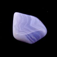 Blue Lace Agate Polished Pebble Specimen