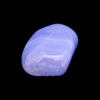 Blue Lace Agate Polished Pebble Specimen