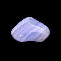 Blue Lace Agate Polished Pebble Specimen